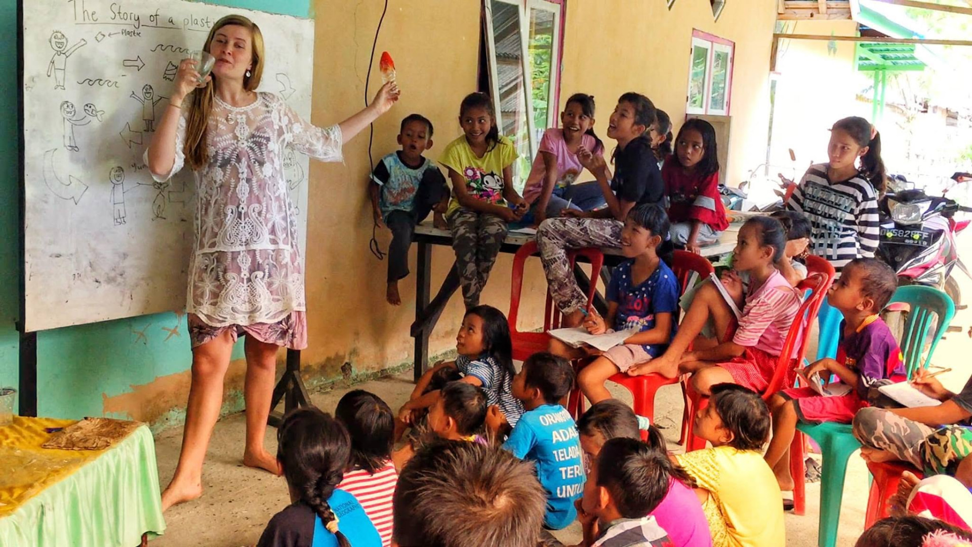 Mia Bowyer in Indonesia